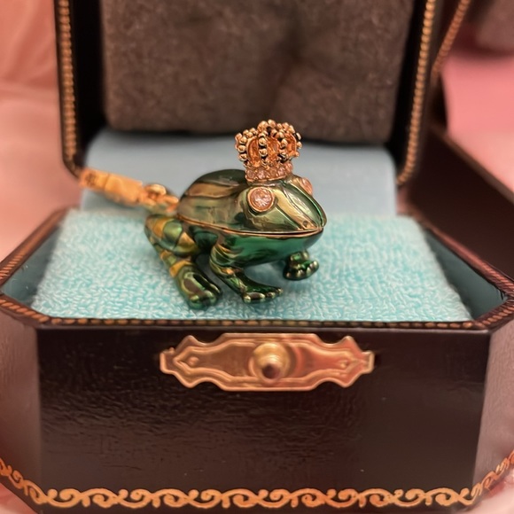 Vintage Juicy Couture frog charm retired YJRU0432 tagged box - Picture 4 of 17